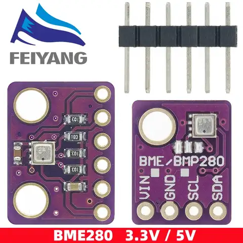 BME280 5V 3,3 V цифровой датчик температуры и влажности Барометрический датчик давления модуль I2C SPI 1,8-5V