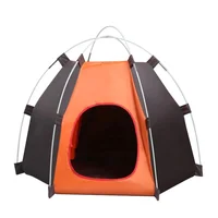 Outdoor Folding Tent Bed Cat Camping Pop Up Bag for Small and Middle Waterproof Dog House Portable Dog Cat Bed Supplies