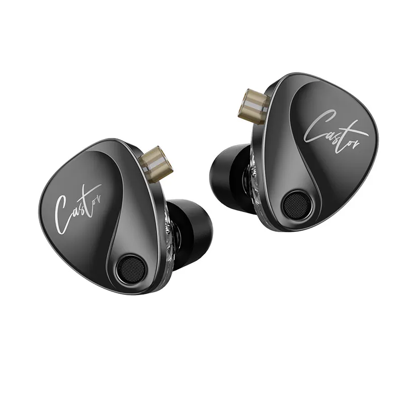 

KZ Castor HiFi in Ear Earphone 2DD Dynamic High-end Tunable Earphones Monitor Headphone Cancelling Earbuds Bass Headsets PR2 ZAR