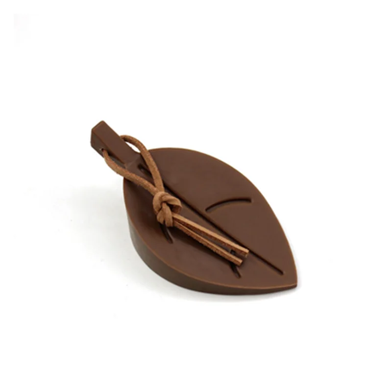 

Детские дверные ограничители-листья из силикона