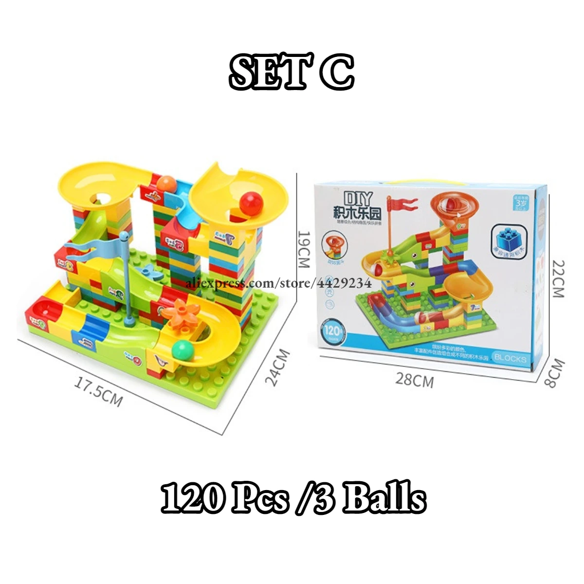 Набор строительных блоков Marble Run Сделай сам от Timo'z Развивающая игрушка унисекс