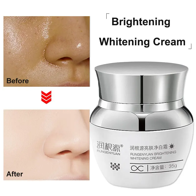Rungenyuan Face Whitening Cream for Face Skin Care Revitalift Anti Wrinkle Cream Beauty Products Cosmetics Moisturizing Acne 35g