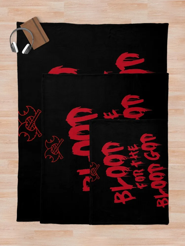 Khorne Chaos God Graffetti - Blood for the Fantasy Version Плед Thin Thermals для путешествий Одеяла