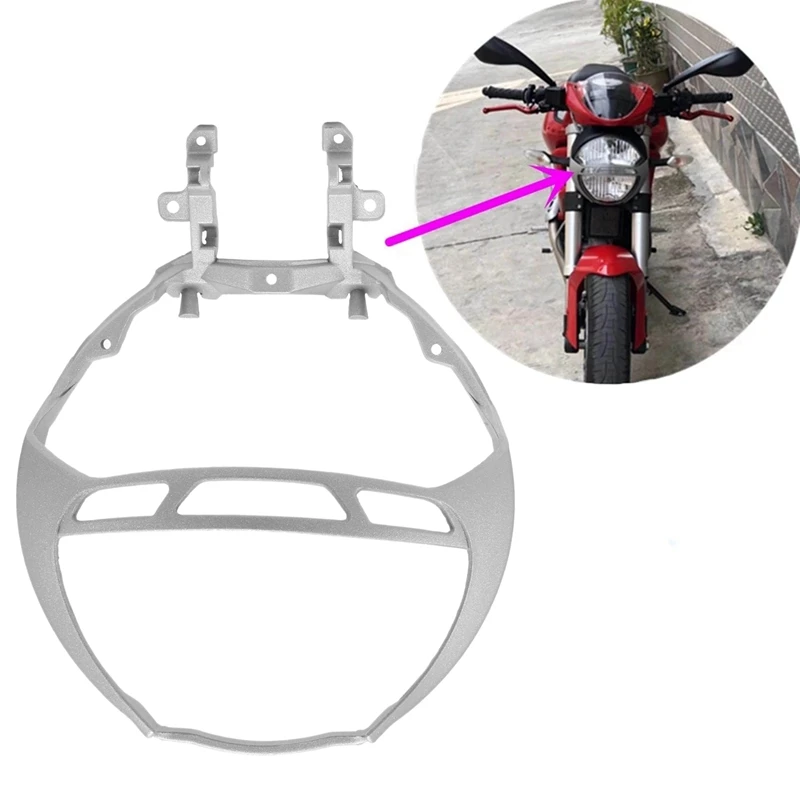 

Motorcycle Headlight Assembly Bracket For Ducati Monster 696 795 796 1100 1100S M1000 2008-2014