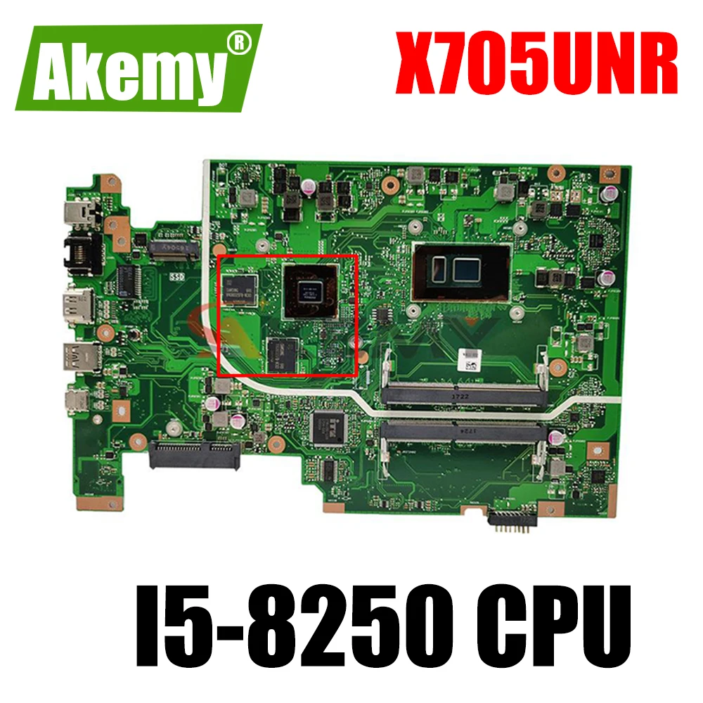 

X705UNR MB I5-8250 CPU Материнская плата ASUS X705UVR X705UQ X705UB X705UD X705UDR X705UN X705U материнская плата для ноутбука