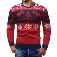 men thin sweater 2021 cardigan slim pullover knitted warm autumn christmas deer sweater casual wear xmas fashion mens clothing