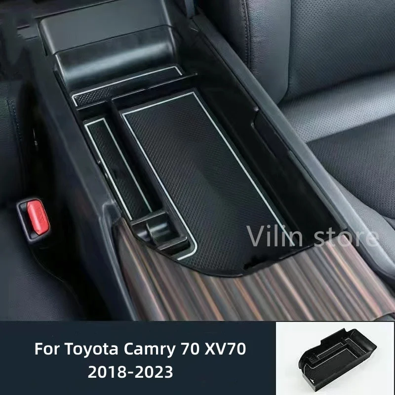 

Контейнер-органайзер для хранения подлокотников для Toyota Camry 70 XV70 2018-2023