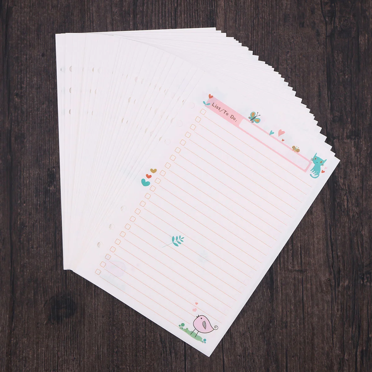 

Заполняемые бумажные стержни A5, заполняющие блокноты, блокноты для блокнота, планировщика, кольцевые вкладыши, блокноты в линейку для колле...