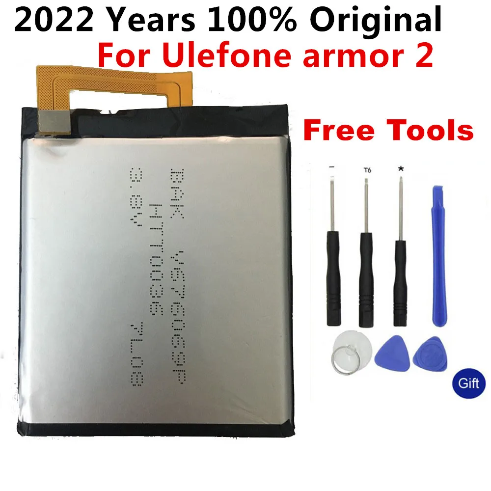 

Для Ulefone armor 2 аккумулятор 4700 мАч 100% оригинальный аккумулятор 5,0 дюйма Helio P25 оригинальный аккумулятор Мобильные аксессуары + Инструменты