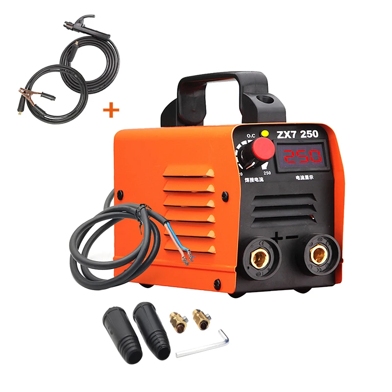 

ZX7-250 Arc Welders Series DC Inverter 220V Portable Electric Welding Machine With Cables For Home Beginner DIY Welding Working