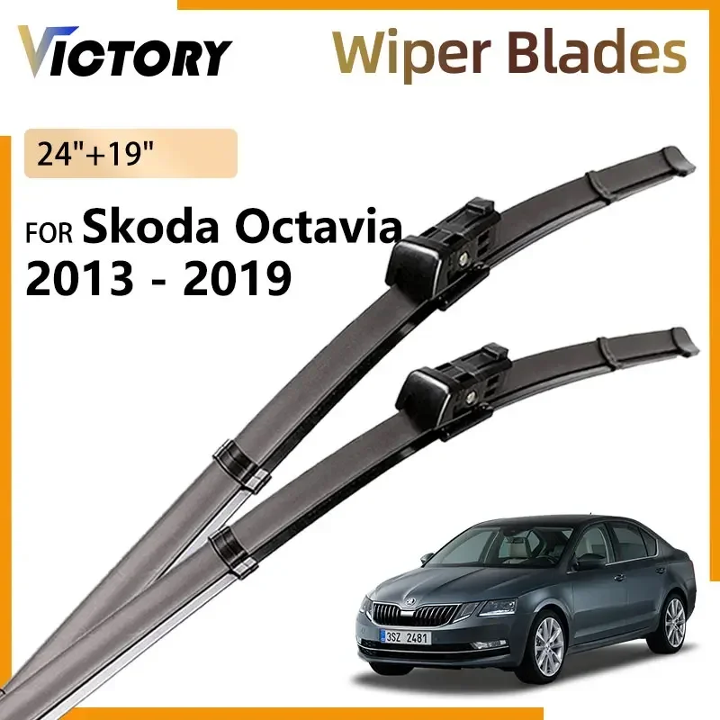 Для Skoda Octavia Mk3 3 A7 5E Scout 2013-2019 2017 2016 2015 щетки переднего стеклоочистителя лобовое
