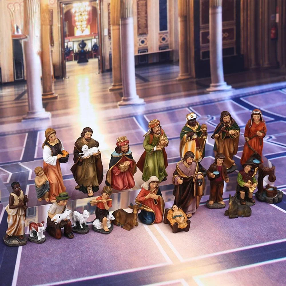 20 шт./набор декоративные католические фигурки Рождение Христова