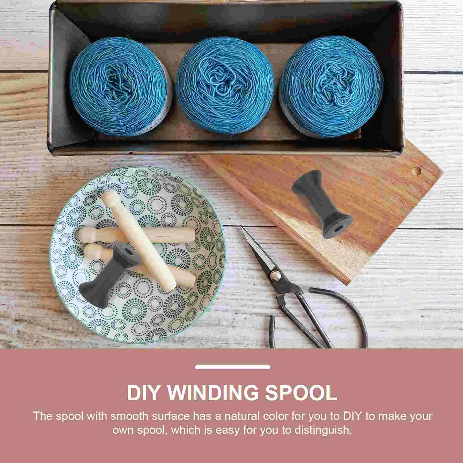 10 шт. удобные швейные катушки плетение пряжи шпульки для рукоделия вязания нитки