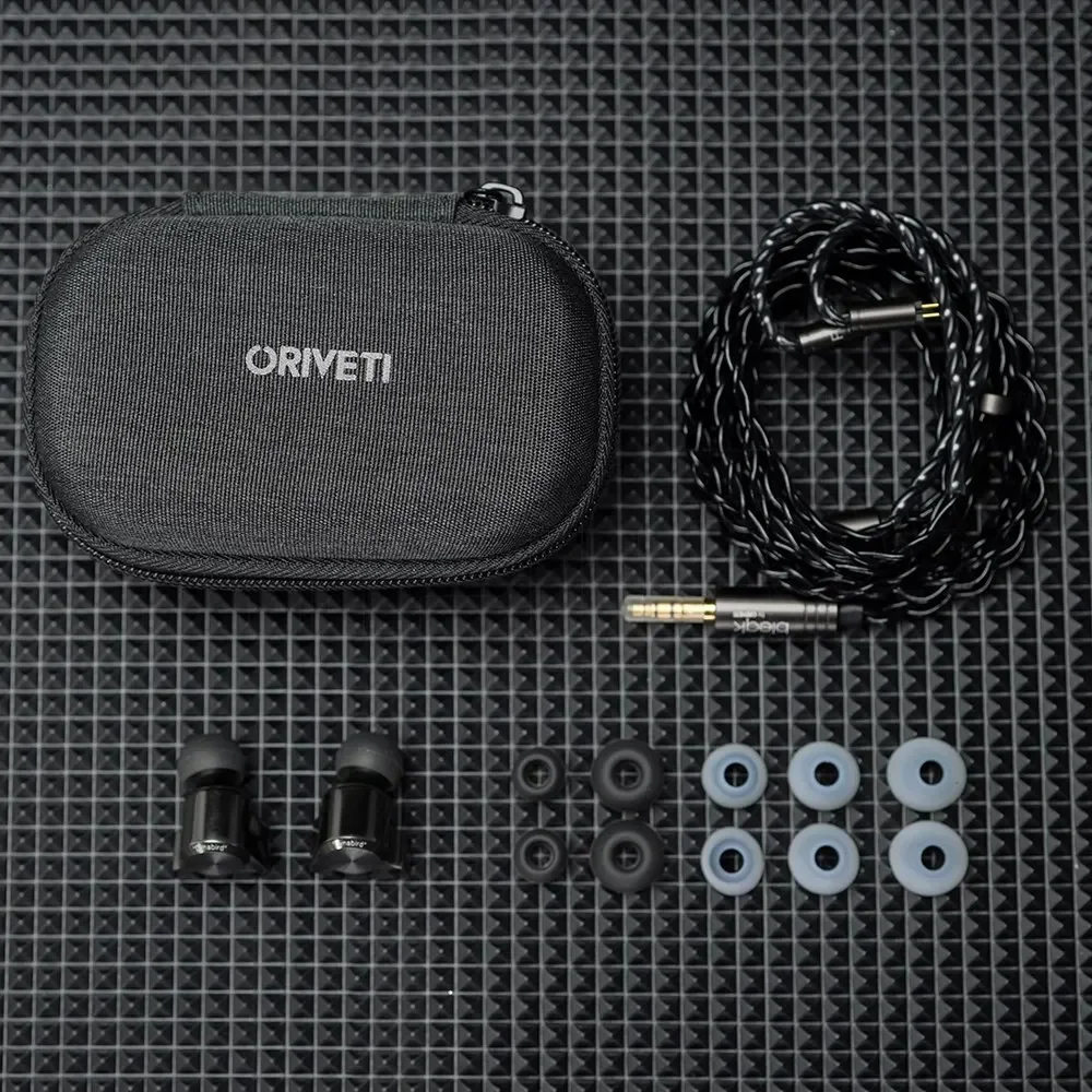 Oriveti bleqk Dynabird Эксклюзивные наушники-вкладыши 1DD с бертилиевым покрытием диаметр 9 2