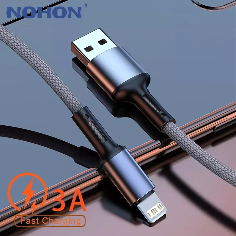 

Fast Charging USB 13 12 11 Pro Max Xs X XR 8 7 6 6s Plus SE iPad Mobile Data Cord Charger Long Wire 3m