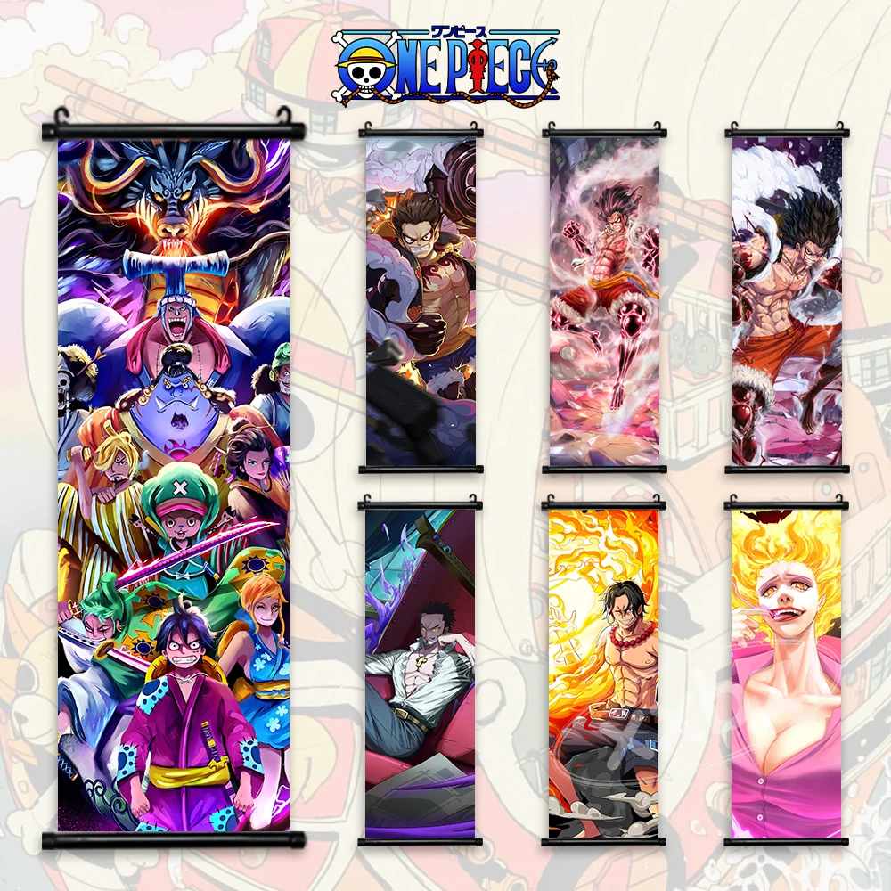 

One Piece Luffy Gear 5 постер Аниме Картина на холсте мультфильм Хэнкок настенное искусство нами Робин новейшая Спальня Декор для дома картины