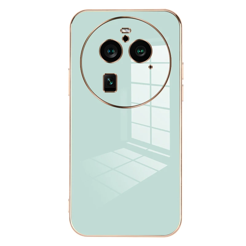 

Simplicity Style Plating Phone Case For Oppo Find X6 Pro Soft Cover