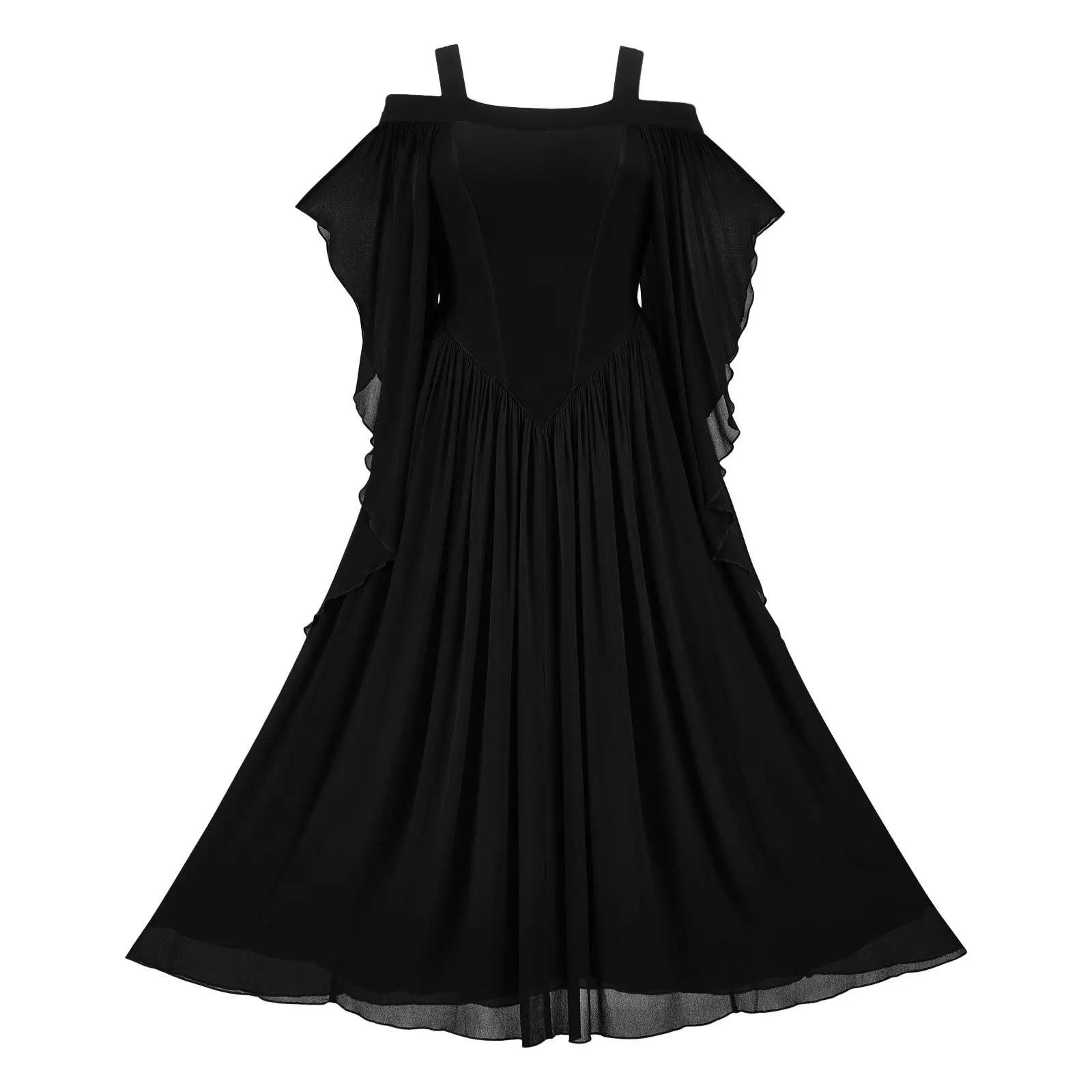 Женское платье в готическом стиле облегающее 90-х для косплея