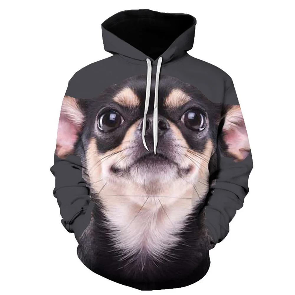

3D printed cute animal pictures men's daily necessities fashion cheap men's hoodies hoodies hoodies children's wear