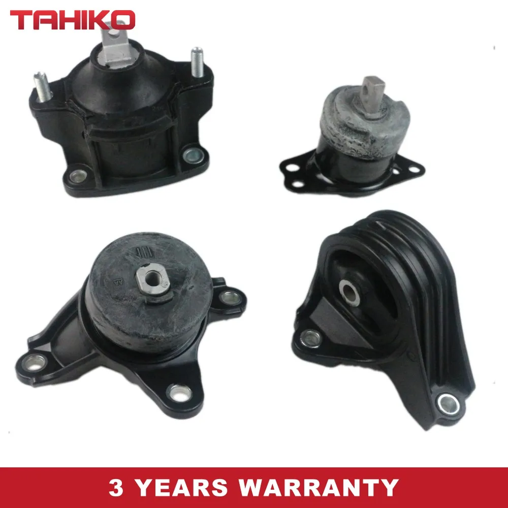 Мотор двигателя и трансмиссионное крепление 4 шт. подходит для 2013-2016 Honda Accord 2.4L Auto