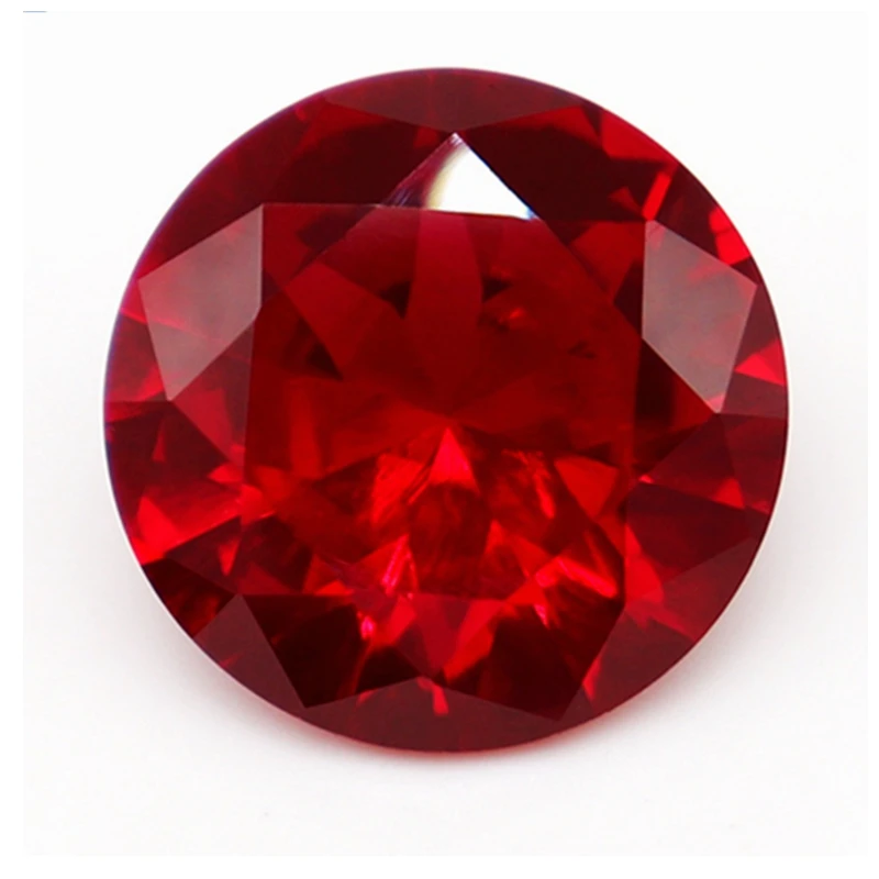 Ruby Large Cut Unheated 10.50 Cts Natural Mined 11.0mm Sri-Lanka Garnet Ruby Pigeon Red Round Cut VVS Loose Gem