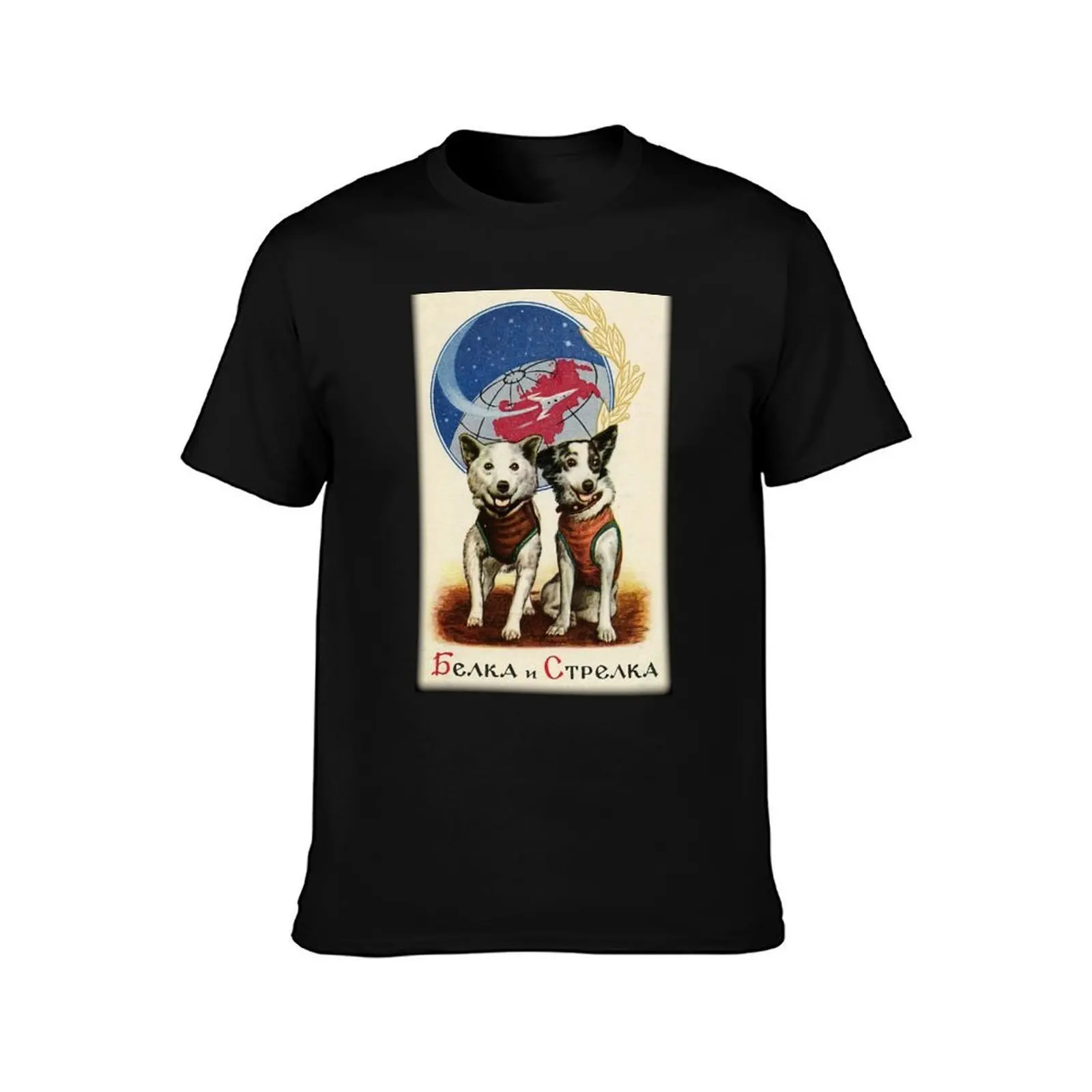 Фото Футболка Belka and Strelka Space Dogs из прочной ткани №2