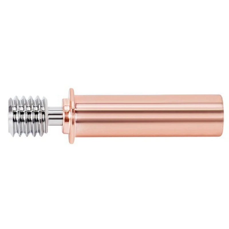 

Upgrade 3D Printer High Temperature M6 Titanium Alloy Red Copper Throat for CR- 6 / 6 SE/CR-6 MAX/Ender 3 /Ender 5 /CR10