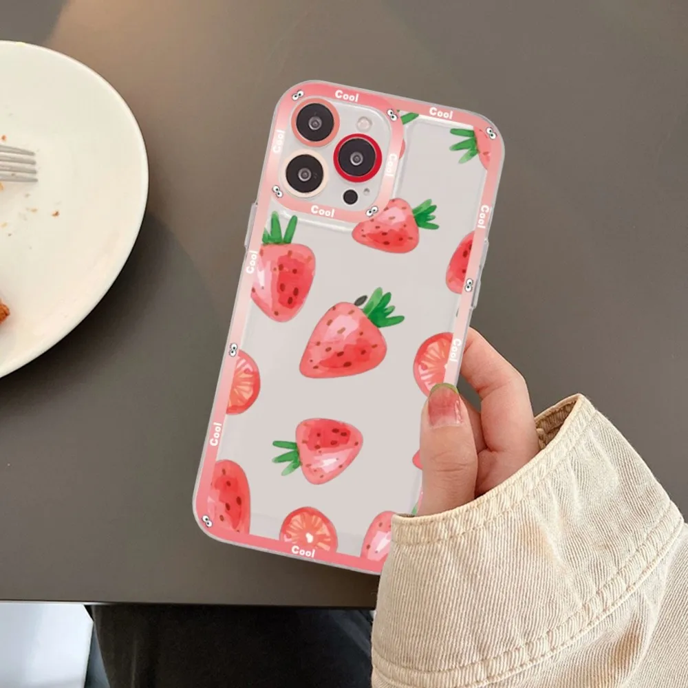 Cute Fruits Phone Case For Redmi 7 8 9 A Note 5 10 11 Pro Max 4G 5G Funfas