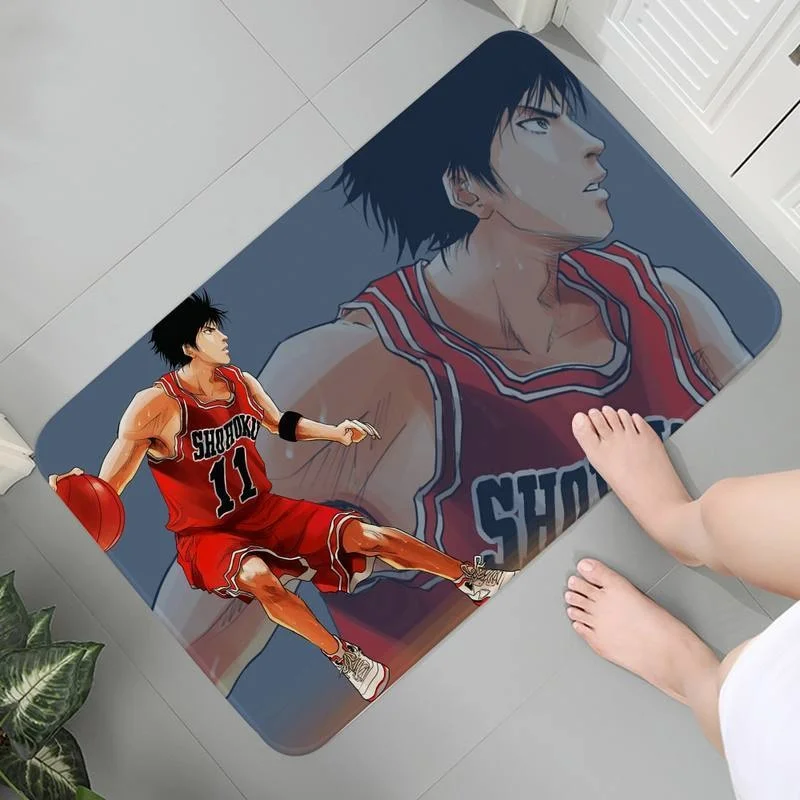 

Floor Room Carpet Washable Anti-slip Rug Kitchen Indoor Living Mats For Home And Comfort Slam Dunk Room Carpets Prayer Rug