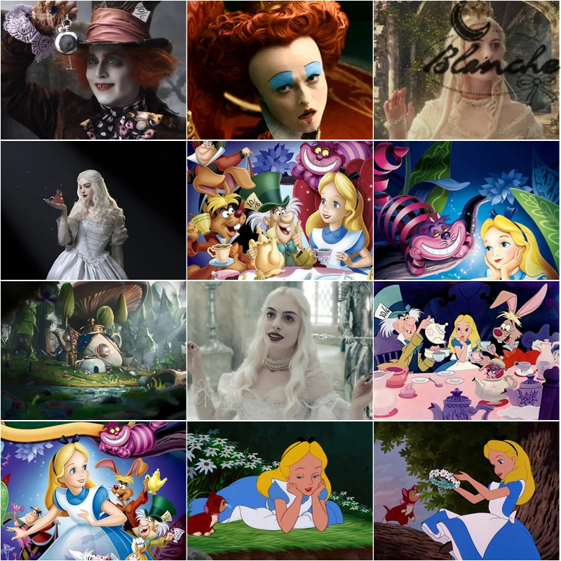 Алмазная вышивка Алиса в стране чудес |