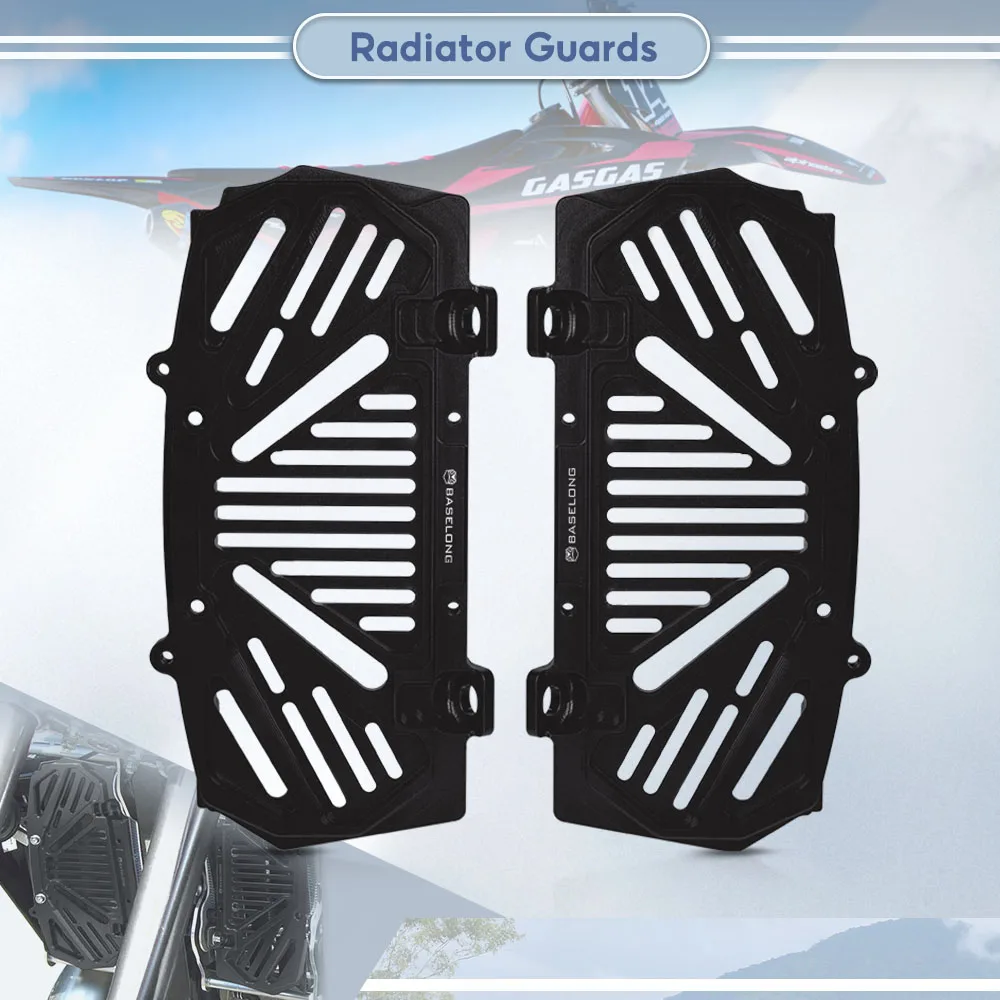 Radiator Water Tank Cooling Radiator Guard Grill Protector Cover For Husqvarna EXC SXF XCF XC EXCF 125 250 300 350 400 450 500