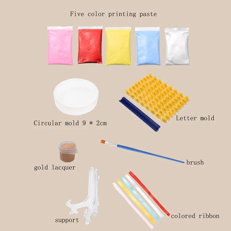 Экологически чистая глиняная печать создатель рук и следов для детей унисекс