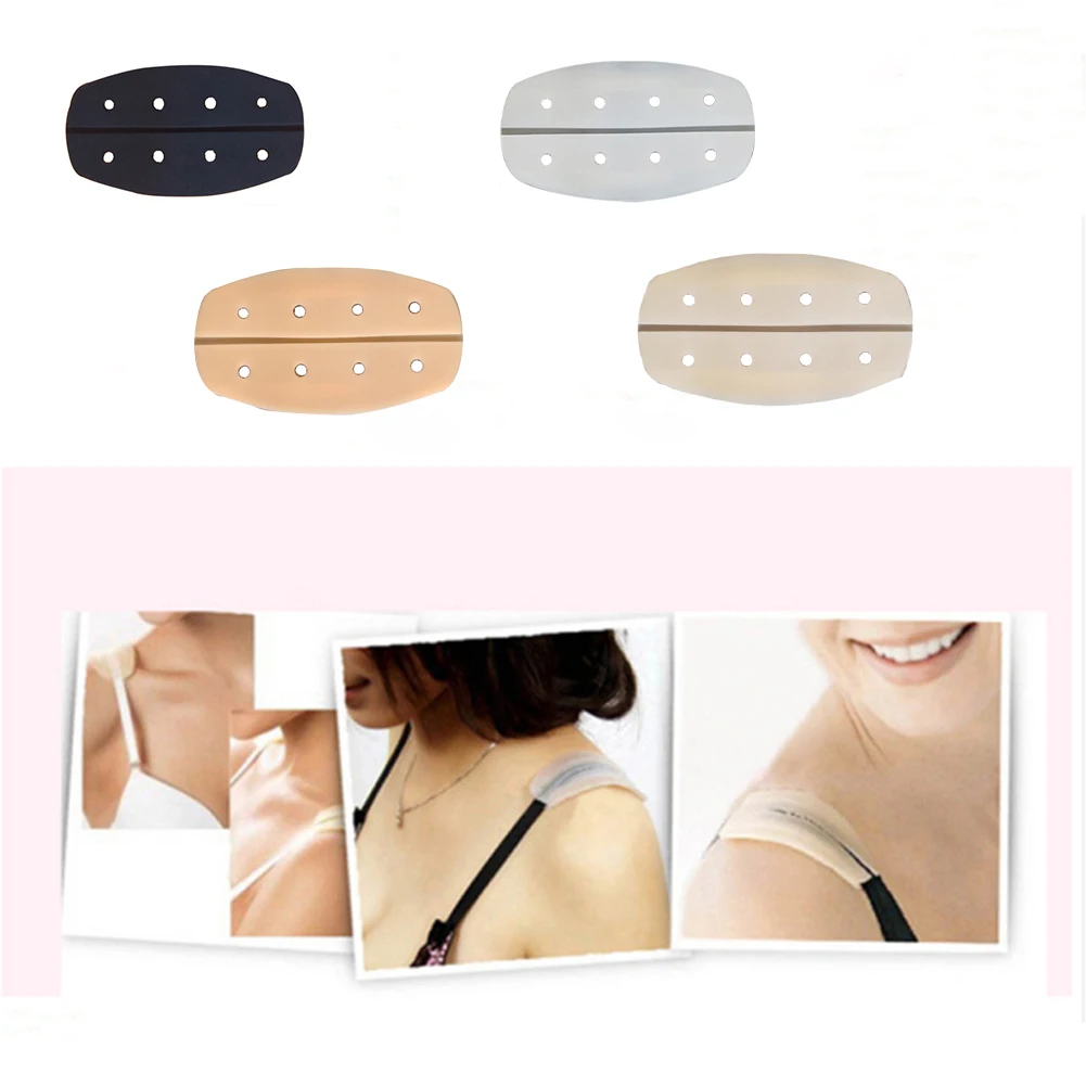 

1pc Silicone Underwear Anti-Slip Shoulder Pad Bra Strap Decompression Shoulder Pads DIY Apparel Accessories New Design