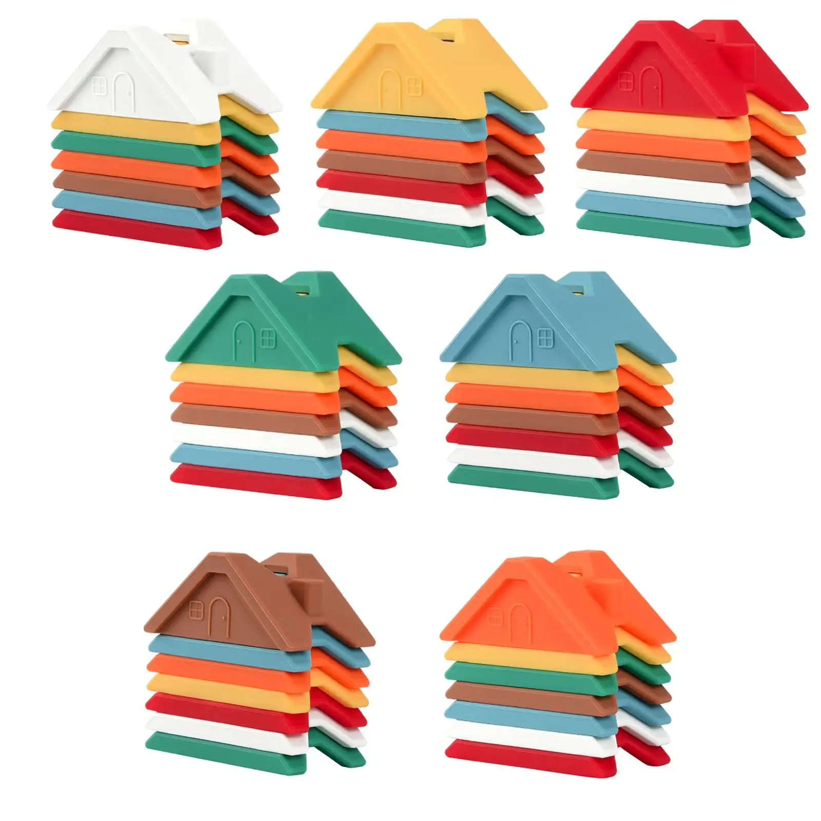 

Silicone Stacking Toys Stacking Block Sets Soft Building Toys for Children