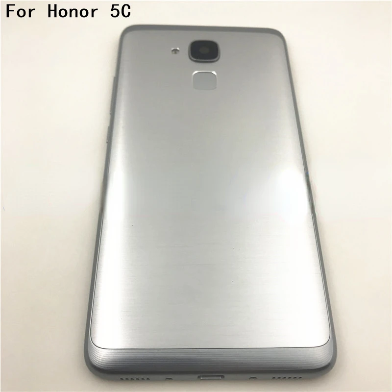 

Good quality 5.2" Metal Housing Cover Battery Door Case For Huawei Honor 5C With Camera Glass Lens + Power Volume Button