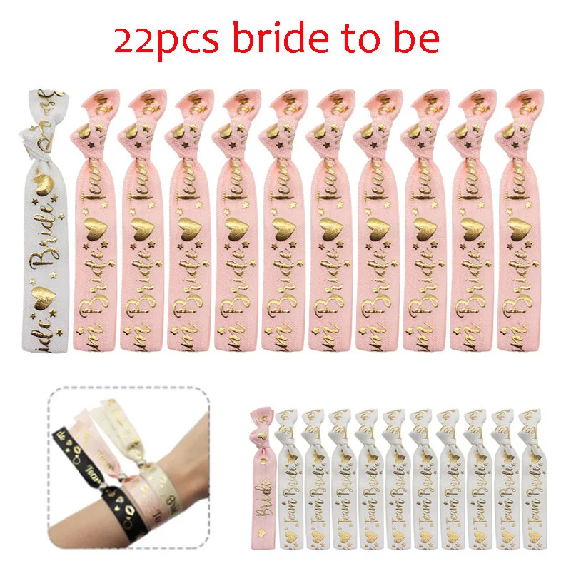 

Женский браслет для девичника, свадебные украшения для девичника, 24 шт.