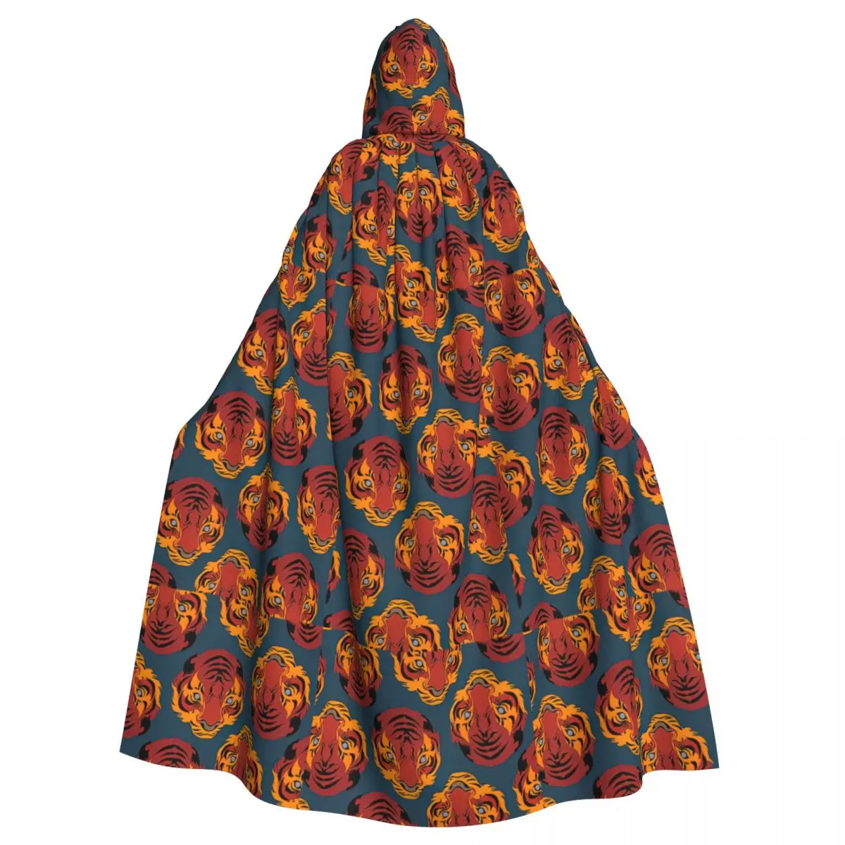 

Hooded Cloak Polyester Unisex Witch Cape Costume AccessoryTiger Head