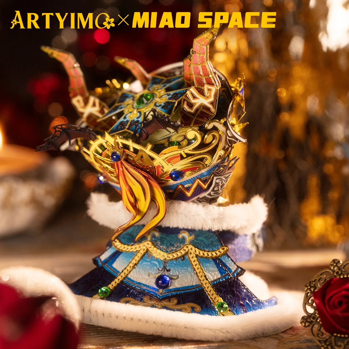 Фото ARTYIMO Arthur 3D металлическая головоломка, набор для самостоятельной сборки, головоломка-тестер на ловкость, украшение для стола, подарок на Рождество, Хэллоуин, день рождения, коллекционный сувенир №5