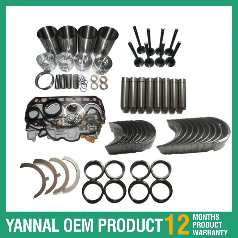 Комплект для ремонта двигателя Kubota V1902 KH20 KH151 KH101