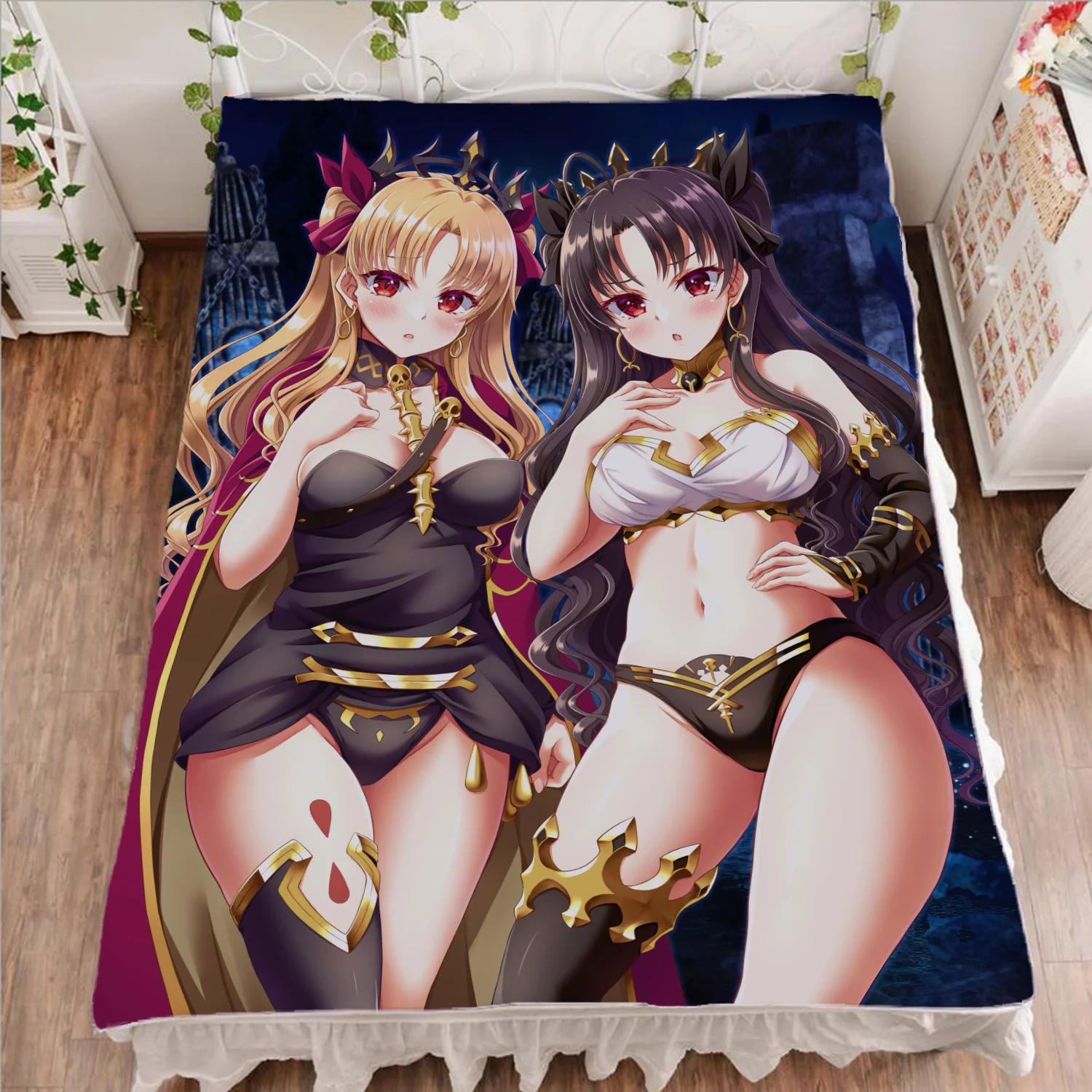 150x200 см аниме Ishtar Fate Grand Order простыня Ereshkigal персонажи пододеяльник на заказ теплое