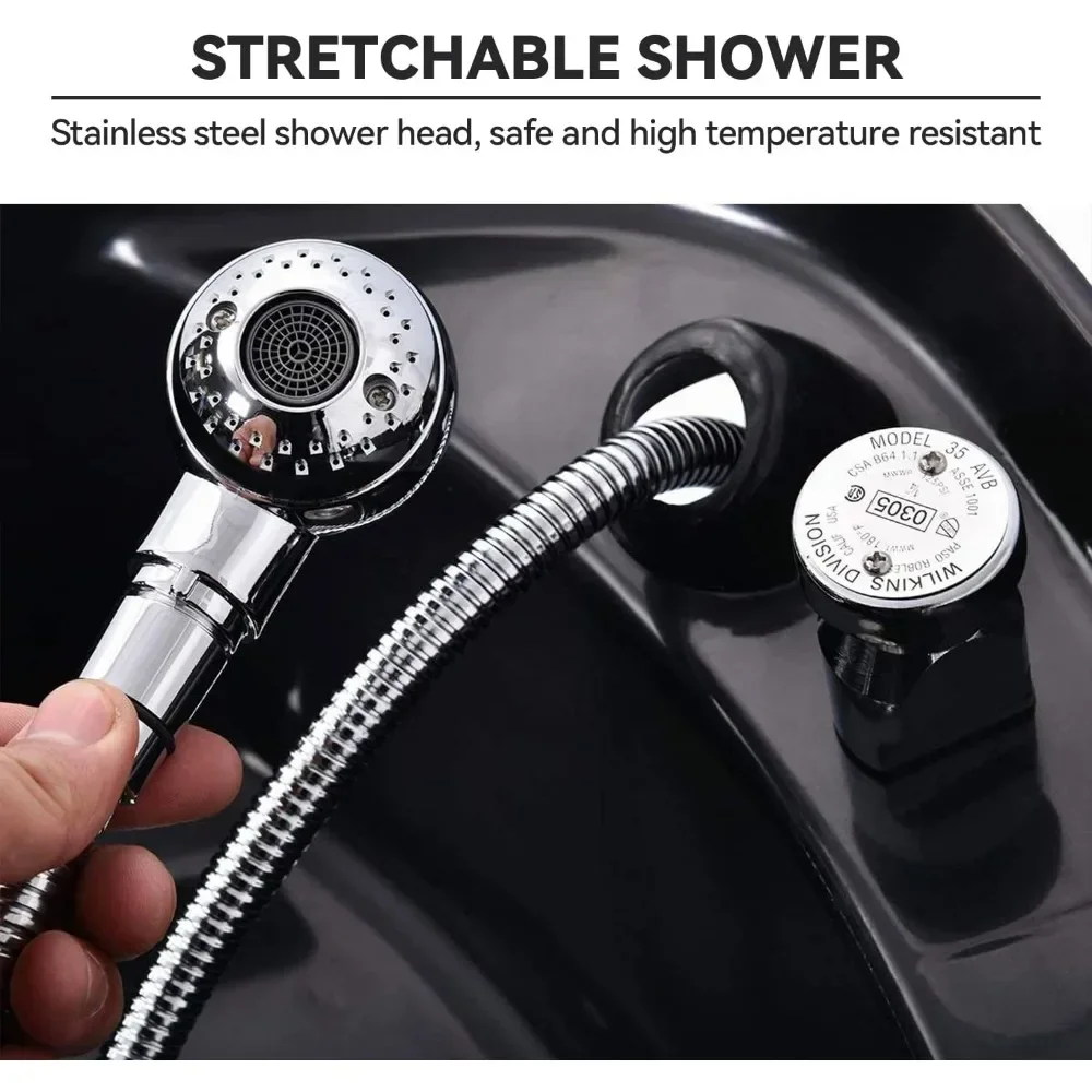 Фальшивый шезлонг для парикмахерской пластиковый АБС-пластик спа-салона салона