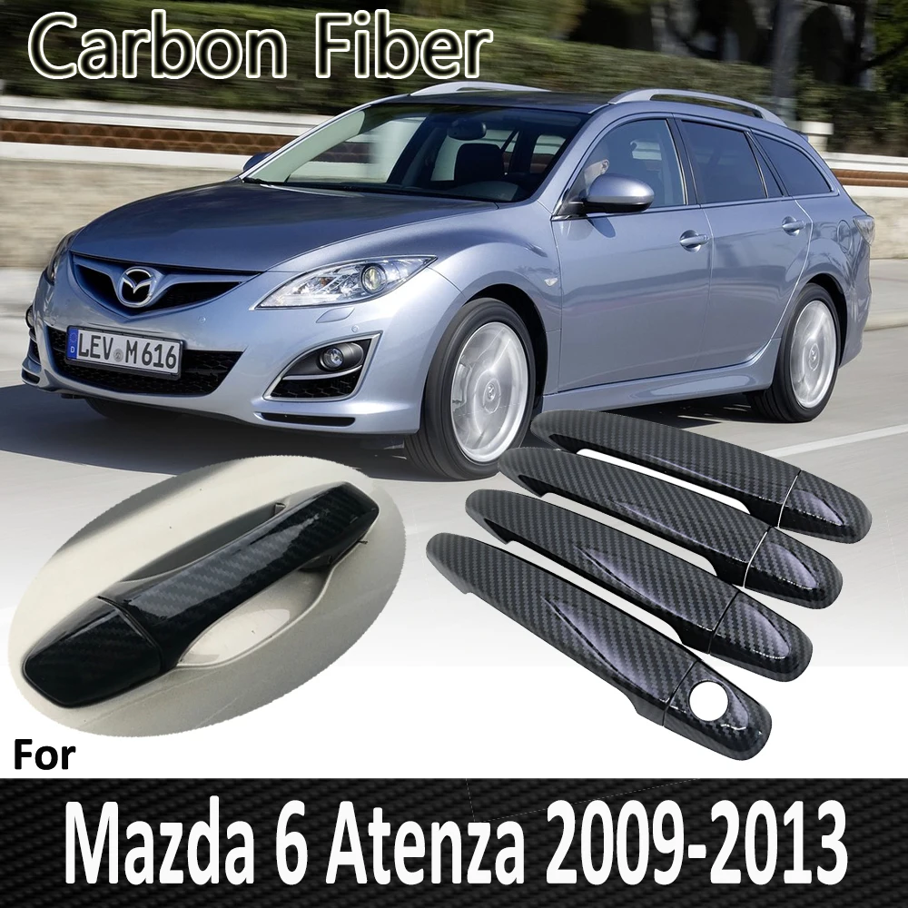 

Наклейка на дверную ручку для Mazda 6 GH1 Atenza 2008 2009 2010 2011 2012 2013