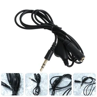 1pc volume adjustment audio cable male to female audio extension cord for home mp3