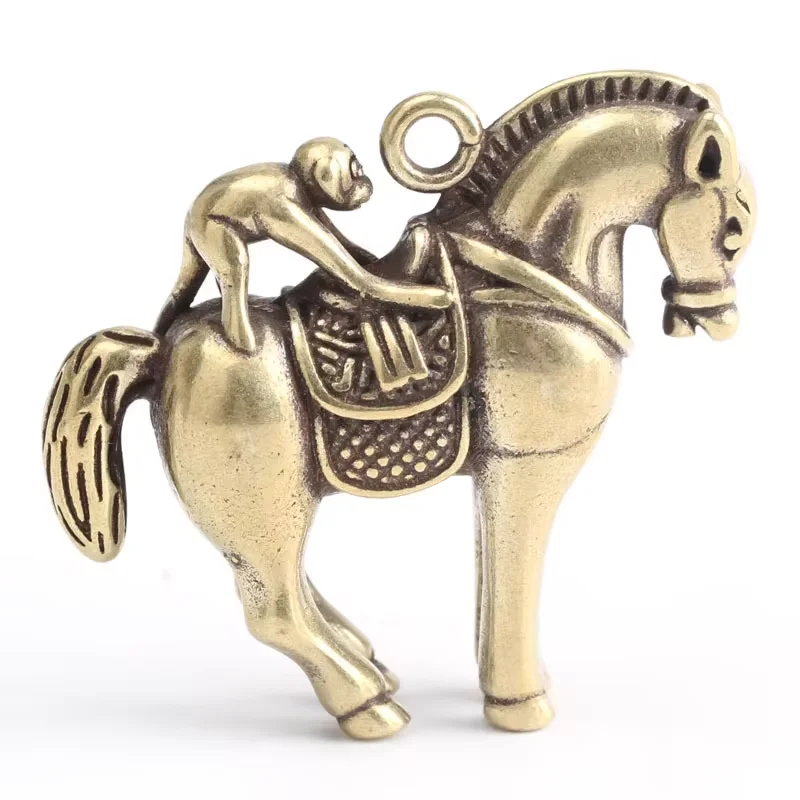 

Латунные фигурки лошадь и обезьяна ELESAHOME