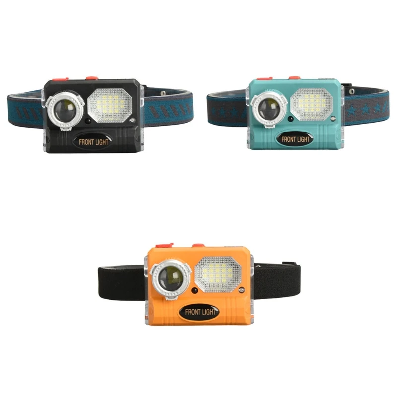 

69HD LED Headlamp, USB Rechargeable with Motion Sensor for Head Torch Waterproof Head