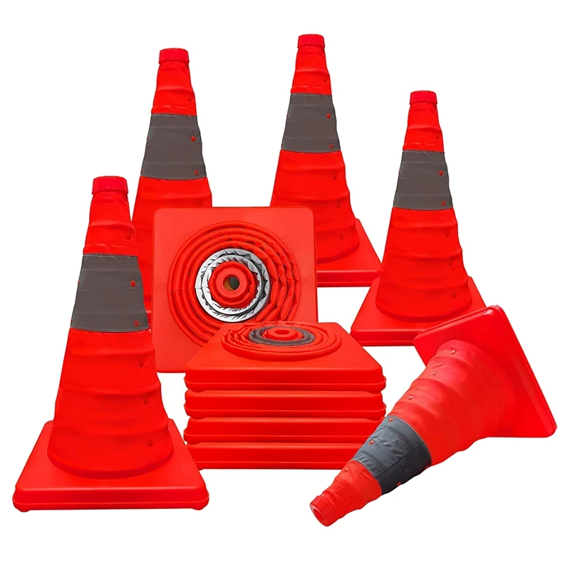 

Orange Safety Road Reflective Parking Cone For Training, Parking And Driving Practice