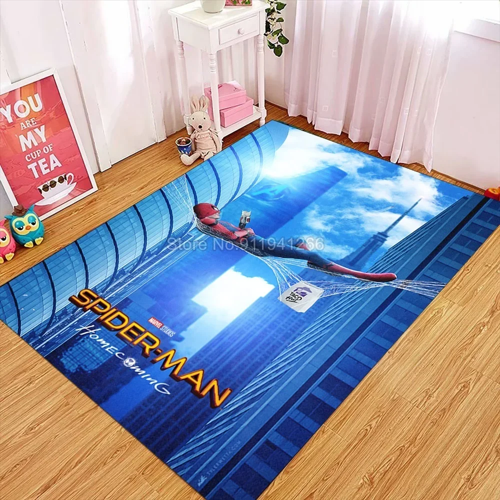 3D-печать ковер Человек-паук дверной коврик ретро несколько вариантов гостиная