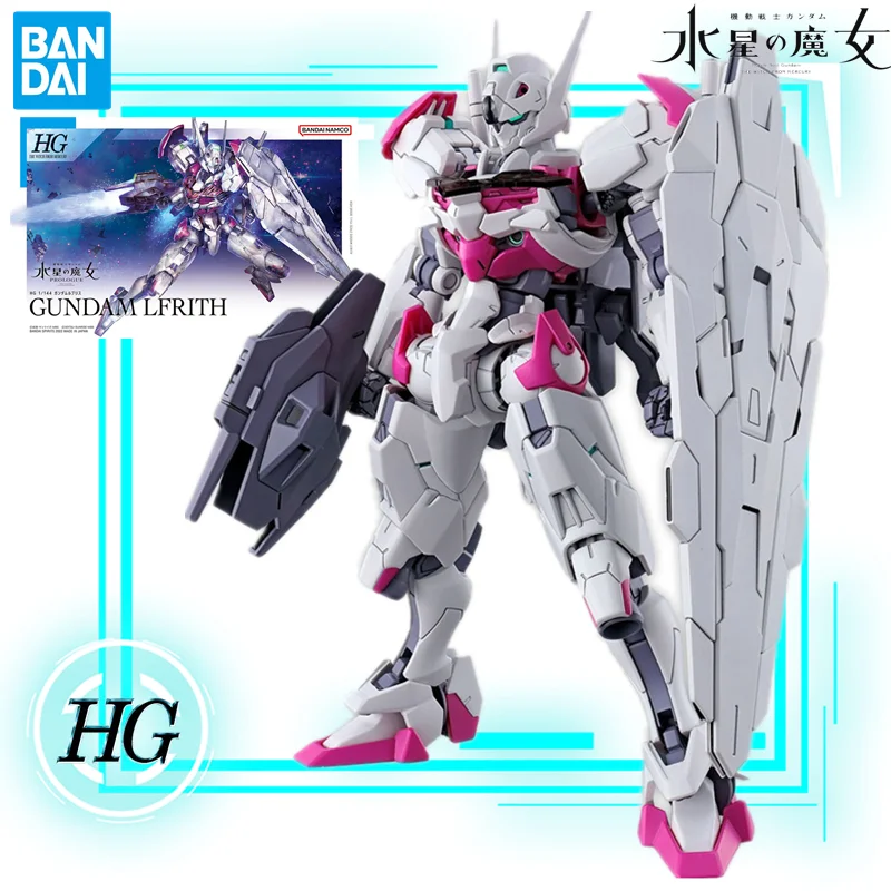 

HG 1/144 Bandai Genuine Mobile Suit Gundam: The Witch From Mercury XGF-02 LFRITH Trial Gundam Assemble Toy Collectible Model