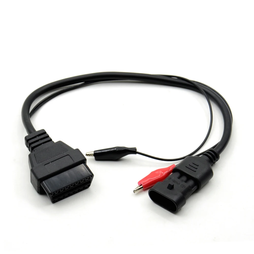 Автомобильный Кабель для Fi * at 3 Pin к 16 OBDII OBD2 разъем адаптер автомобильный кабель obd