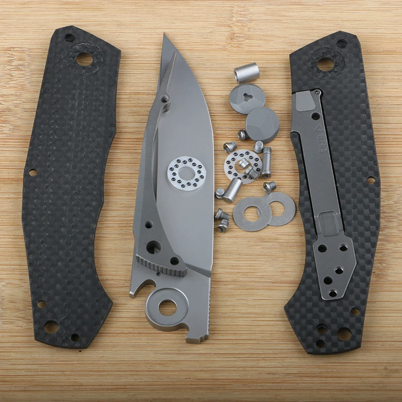 зеленый шип PERO складной нож VG10 лезвие + углеродное волокно ручка полевой